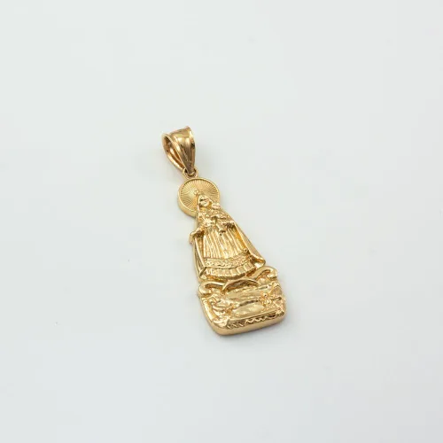 Miniatura 2 de Colgante Nuestra Señora del Cobre de Oro Amarillo de 10K (pequeño), Metal