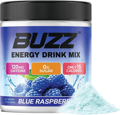 Miniatura 6 de Morning Buzz Bebida energética en polvo, mezcla de bebida Energy Boost, energía sin azúcar con antioxidantes, producto de resistencia a la nutrición