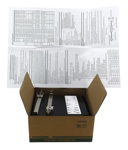 Miniatura 6 de REX-C410 96x48 AC 100-240V termopar RTD entrada digital PID controlador de temperatura (salida de relé 1 alarma)