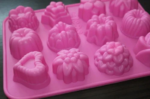 Miniatura 2 de Molde de silicona para tartas de chocolate y dulces artesanales de 12 flores