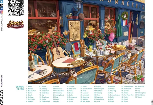 Miniatura 5 de Ceaco - Junie's Journey - Wine & Cheese Shop - Rompecabezas de 1000 piezas