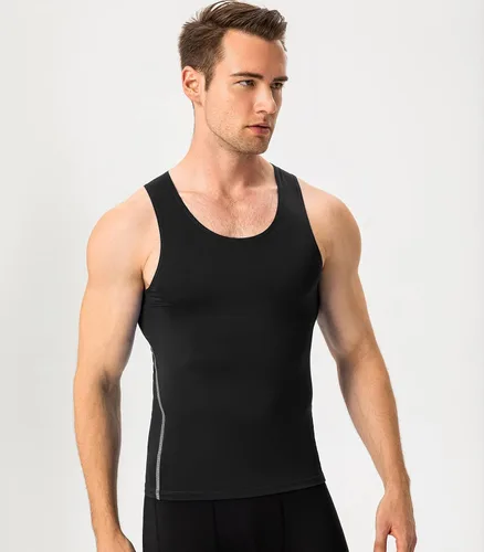 Miniatura 2 de Paquete de 13 camisetas de compresión atléticas para hombre, camiseta sin mangas de ajuste seco, camiseta deportiva para correr, gimnasio, camisetas