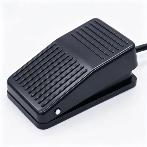 Miniatura 3 de Twidec /10A 250VAC momentáneo antideslizante plástico pedal interruptor SPDT NO NC manos libres negro interruptor de pie para CNC industrial con 3.3