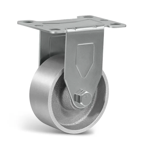 Miniatura 39 de Ruedas industriales resistentes de 3 x 1.25 pulgadas, capacidad de 350 libras, ruedas de hierro fundido y marco de acero para carros, carritos