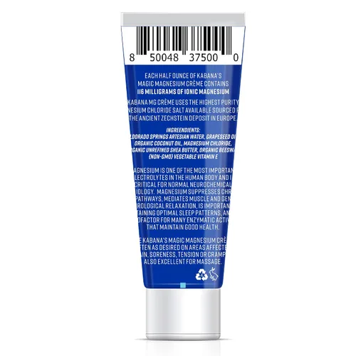 Miniatura 2 de Magic Magnesium Cream Soja & Maíz & Gluten & Fragancia Ingredientes orgánicos Mg Tubo de 3 onzas