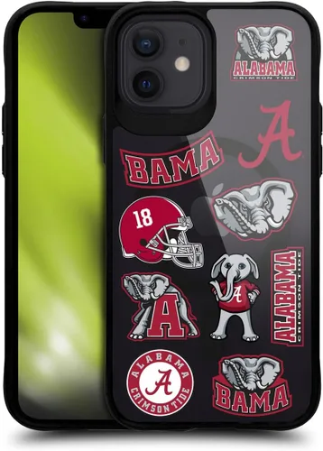 Miniatura 303 de Head Case Designs Funda de gel suave con licencia oficial de la Universidad de Alabama UA Collage compatible con Apple iPhone 13 Pro Max