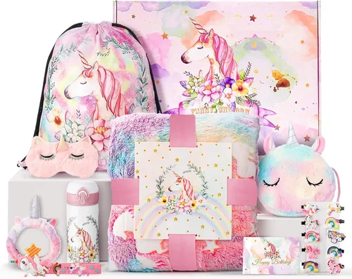 Juguetes de unicornio para niñas de 4 a 6 años de edad, 5, 6, 7, 8, 9, 10 años, regalos de cumpleaños, jardín de infantes, regalo de graduación con