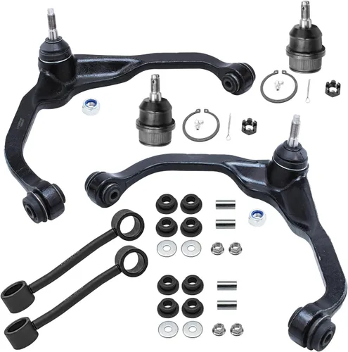 Miniatura 196 de Detroit Axle - Kit de extremo delantero para Chrysler 300 Dodge Charge Challenger 2011-2023, 2 brazos de control inferiores traseros 2 rótulas