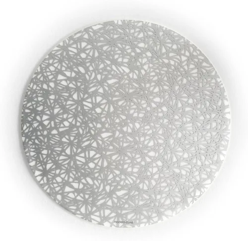 Miniatura 22 de Modern-Twist Mantel individual rectangular de silicona de 14 x 16 pulgadas, 100% silicona de grado alimenticio, estampado Asawa en niveles, paquete