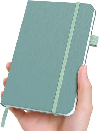 Miniatura 17 de ONAVIA Cuaderno de bolsillo A6, cuadernos pequeños de diario, 160 páginas de tapa dura mini bloc de notas para escribir, trabajo, escuela y toma