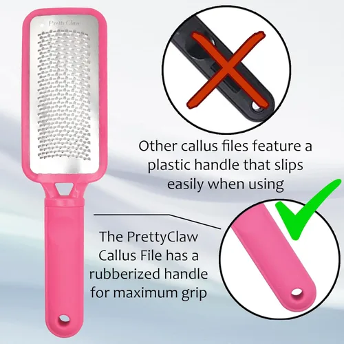 Miniatura 4 de PrettyClaw Lima de pies para el cuidado de los pies, pedicura, lima de pies profesional, herramienta de limpieza de raspa para limar los pies