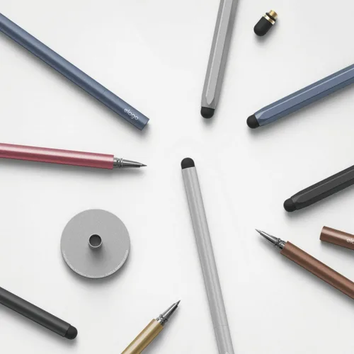 Miniatura 7 de elago Bolígrafos de aluminio de alta calidad para todas las tabletas/teléfonos celulares con pantalla táctil, punta reemplazable, punta adicional