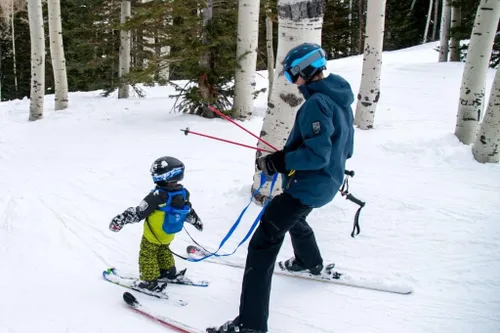 Miniatura 6 de skiguard Ski Harness Trainer for Kids: Teach Your Child The Speed Control of Skiing and Snowboarding-Shock Absorbing Leashes