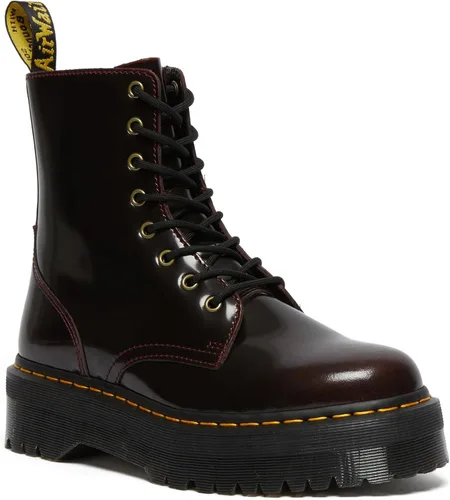 Miniatura 11 de Dr. Martens, Botas industriales ligeras para mujer Maple Zip con puntera de acero Marrón oscuro