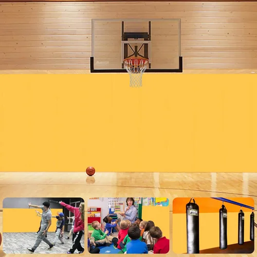 Miniatura 16 de Acolchado de pared para gimnasio, almohadilla de pared para niños, acolchado de pared de 2" de espesor, acolchado de pared para protección de 4
