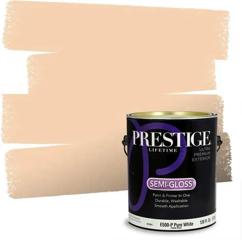 Miniatura 191 de PRESTIGE Pintura exterior e imprimación en uno, bronceado Aberdeen, plano, 1 galón