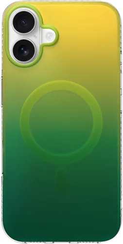 Miniatura 34 de Funda degradada para iPhone 14 Pro - Diseño multicolor degradado naranja y amarillo, resistente a los impactos y con imanes