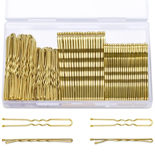 Miniatura 8 de TsMADDTs Bobby Pins - Horquillas para el pelo en forma de U para moños de ballet para mujeres y niñas con caja de almacenamiento, 2.4 pulgadas y 2