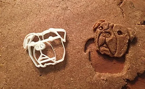Miniatura 4 de Pitbull - Cortador de galletas y cortador de golosinas para perros, cara de perro
