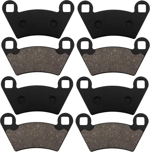 Miniatura 7 de ZICOO Pastillas de freno delanteras y traseras para Polaris Ranger 400 500 570 700 2x4 4x4, Ranger ETX TM