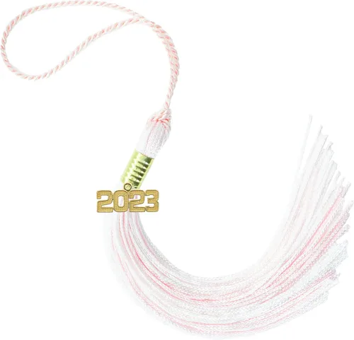 Miniatura 423 de Borla de graduación Aqua 2022, todos los colores escolares disponibles, fabricada en Estados Unidos