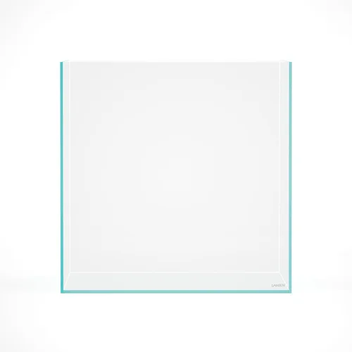 Miniatura 27 de LANDEN 25C 3.7 Galones Cubo Tanque de Acuario Sin Montura de Hierro Bajo, W9.84×D9.84×H9.84 pulg(25x25x25cm) 5mm de Grosor con Almohadilla