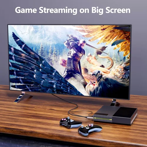 Miniatura 3 de fairikabe Cable HDMI a Mini DisplayPort 4K a 60Hz 6.6 pies, adaptador HDMI 2.0 activo a Mini DP 1.2, fuente HDMI a monitor DisplayPort para Mac