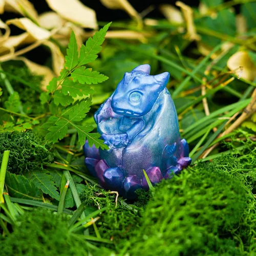 Miniatura 6 de Molde de silicona de resina epoxi 3D de huevo de dragón bebé para manualidades de azúcar de fondant, decoración de pasteles, arcilla polimérica, yeso