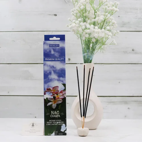 Miniatura 6 de Hosley Paquete de 120 varillas de incienso + paquete de 120 (total 240) – Nag Champa – Paquete a granel perfecto para el hogar, meditación