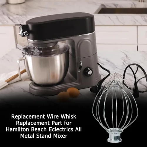 Miniatura 7 de 63227 Para Hamilton Beach Wire Whisk Eclectrics para pieza de repuesto de mezclador de soporte totalmente metálico