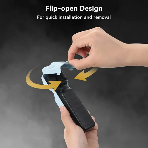 Miniatura 3 de UTEBIT Funda protectora de pantalla DJI Osmo Pocket 3, protector de pantalla de cardán, protector de lente para Osmo Pocket 3, funda de plástico Azul