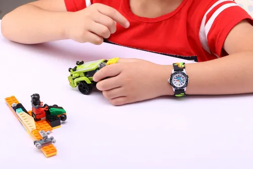 Miniatura 6 de Jewtme Lindos relojes para niños pequeños de 3 a 8 años analógicos para profesores de tiempo 3D, correa de silicona de dibujos animados para niñas