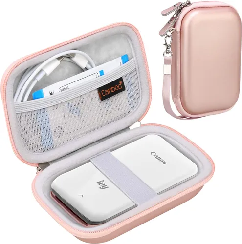 Canboc Funda rígida para Canon Ivy 2/Canon Ivy/Canon Ivy CLIQ+2 CLIQ 2 CLIQ+ Mini impresora de fotos móvil inalámbrica Bluetooth impresora de cámara