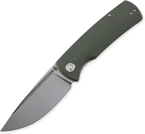 Miniatura 14 de Petrified fish PFP01, cuchillo plegable Beluga, acero k110, mango G10, abatible frontal, para exterior, camping, supervivencia, caza, herramienta