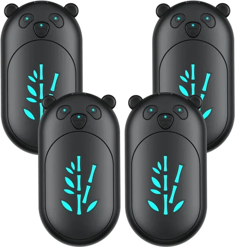 Miniatura 11 de Calentadores de manos recargables, paquete de 2, calentador de manos eléctrico de 6000 mAh, reutilizable, 20 horas de calentamiento de bolsillo
