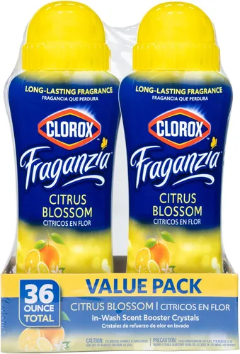 Miniatura 20 de Clorox Fraganzia Cristales Potenciadores de Aroma para Ropa con Fragancia Cielo Matutino - Perlas Aromáticas Perfumadas para el Lavado que Dejan
