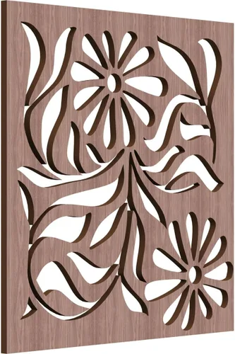 Miniatura 18 de Barryton - Paneles decorativos de madera con calado, extra pequeños, 7 3/8 pulgadas de ancho x 7 3/8 pulgadas de alto x 1/4 pulgadas de alto, roble