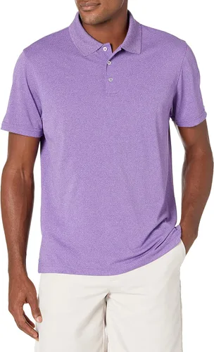 Tienda Essentials - Camiseta de golf tipo polo entallada y de secado rápido para hombre