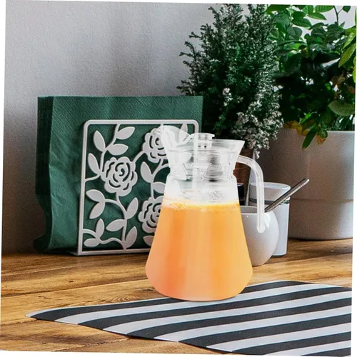 Miniatura 3 de Jarra de bebidas de 1,5 l, jarra de té helado, jugo de leche, jarra inastillable, refrigerador, uso doméstico