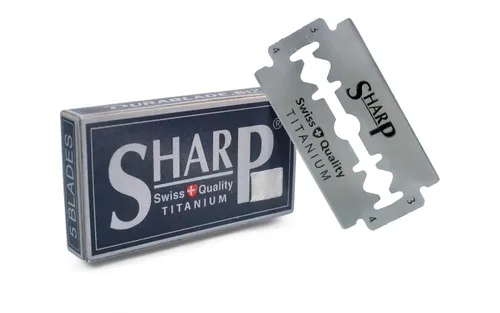 Miniatura 7 de Durablade 100 cuchillas afiladas de titanio de doble filo para maquinilla de afeitar de seguridad, cuchillas de afeitar de seguridad para hombre