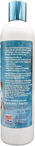 Miniatura 2 de Bio-Groom Champú de avena para perros, para alergias y picazón, sin crueldad, suministros de baño para perros, champú para cachorros para pieles