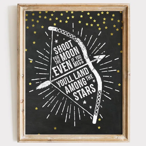 Miniatura 13 de I Love You to the Moon and Back Arte Impreso - Sin Marco - 8x10 Decoración de Pared Inspiradora y Romántica Añade un Toque de Calidez y Afecto a