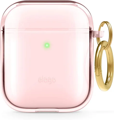 Miniatura 10 de Elago - Funda con llavero para audífonos AirPods 1 y 2 de Apple Amarillo Neón