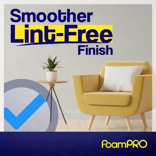 Miniatura 5 de FoamPRO 75RS - Recambios de rodillo de recortadora delgado, 6 x 3/8 pulgadas, repuestos de espuma de alta capacidad para baños, cocinas, armarios, 7