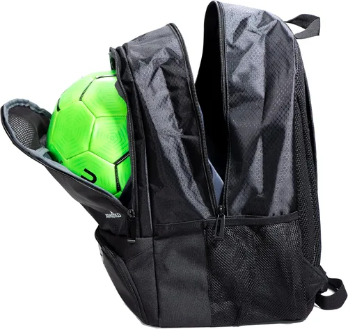 Miniatura 6 de Athletico - Mochila de fútbol juvenil, mochilas para baloncesto, voleibol y fútbol americano Incluye compartimentos separados para tacos y pelota
