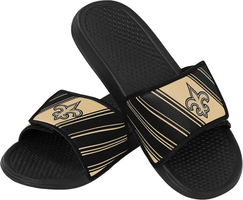 Miniatura 21 de FOCO mens NFL Team Logo Legacy Sport Slide Sandals