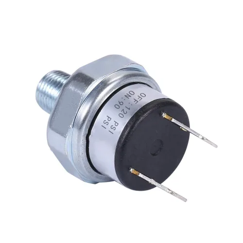 Miniatura 5 de Interruptor de presión de aire 90-120 PSI 1/8"-27 NPT DC 24V 12V Compresor de aire 90 PSI