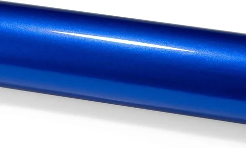 Miniatura 3 de 2 unidades de 4 x 8 pulgadas (3.9 in x 7.9 in) de muestra brillante metálico azul real brillante vinilo adhesivo auto auto hoja película película