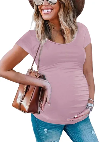 Miniatura 15 de Peauty Women's Maternity Side Ruched Shirts