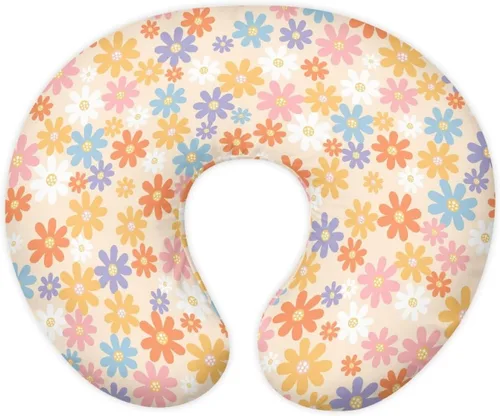 Miniatura 15 de Funda de almohada de lactancia para recién nacido, neutra, en forma de media luna, fundas de almohada de lactancia materna de repuesto